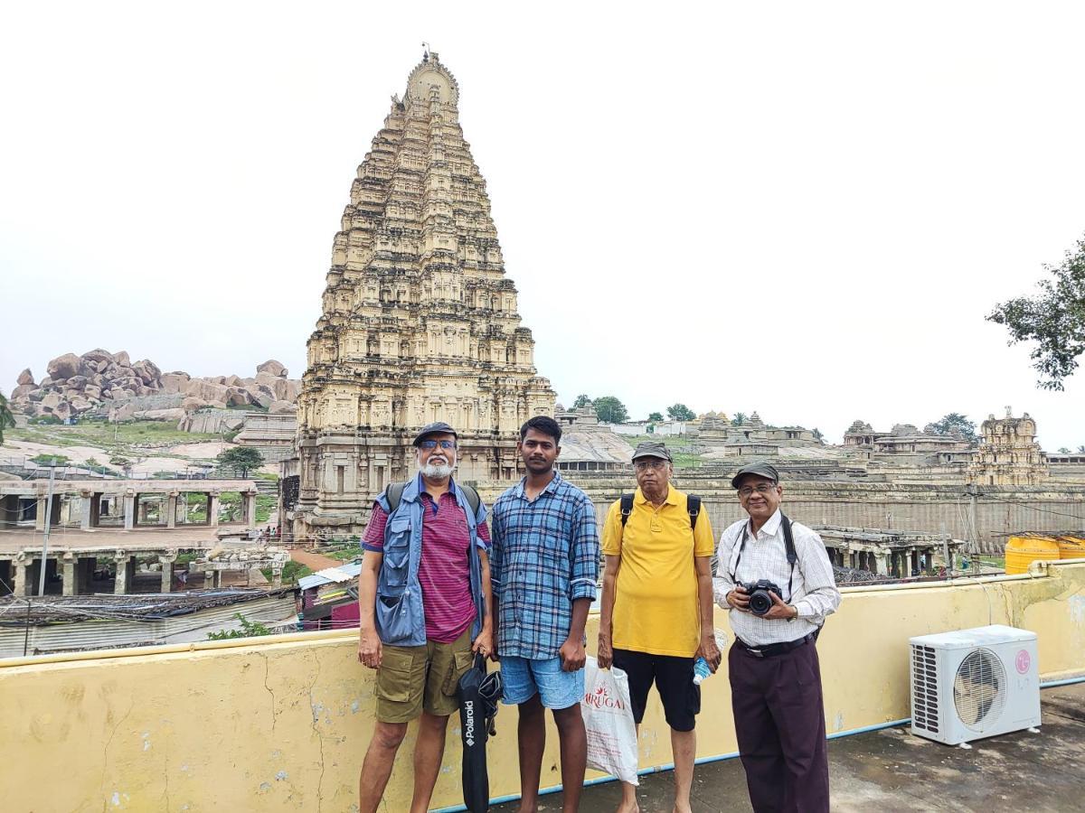 Temple View Guest House Hampi Exterior foto