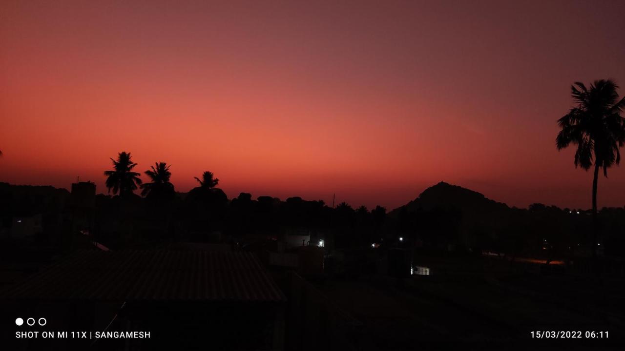 Temple View Guest House Hampi Exterior foto