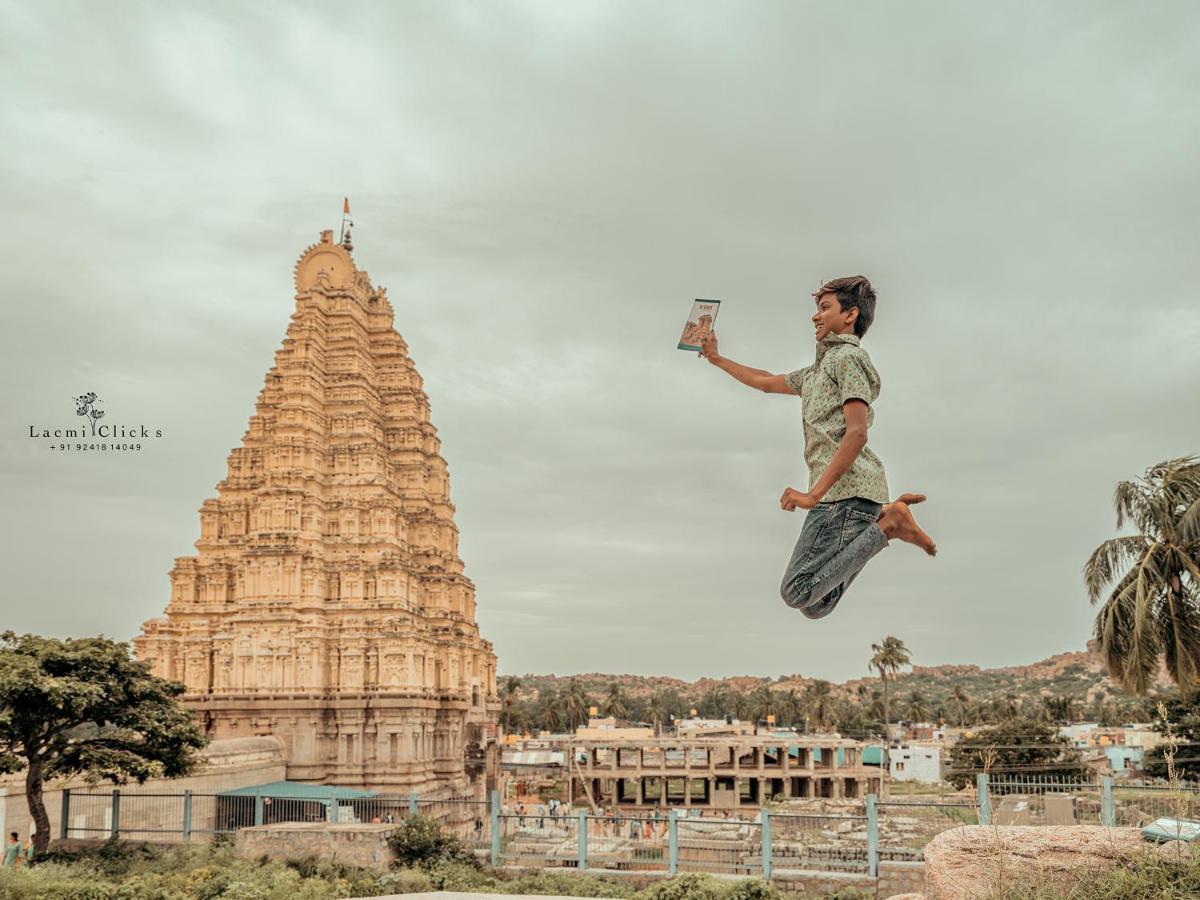 Temple View Guest House Hampi Exterior foto