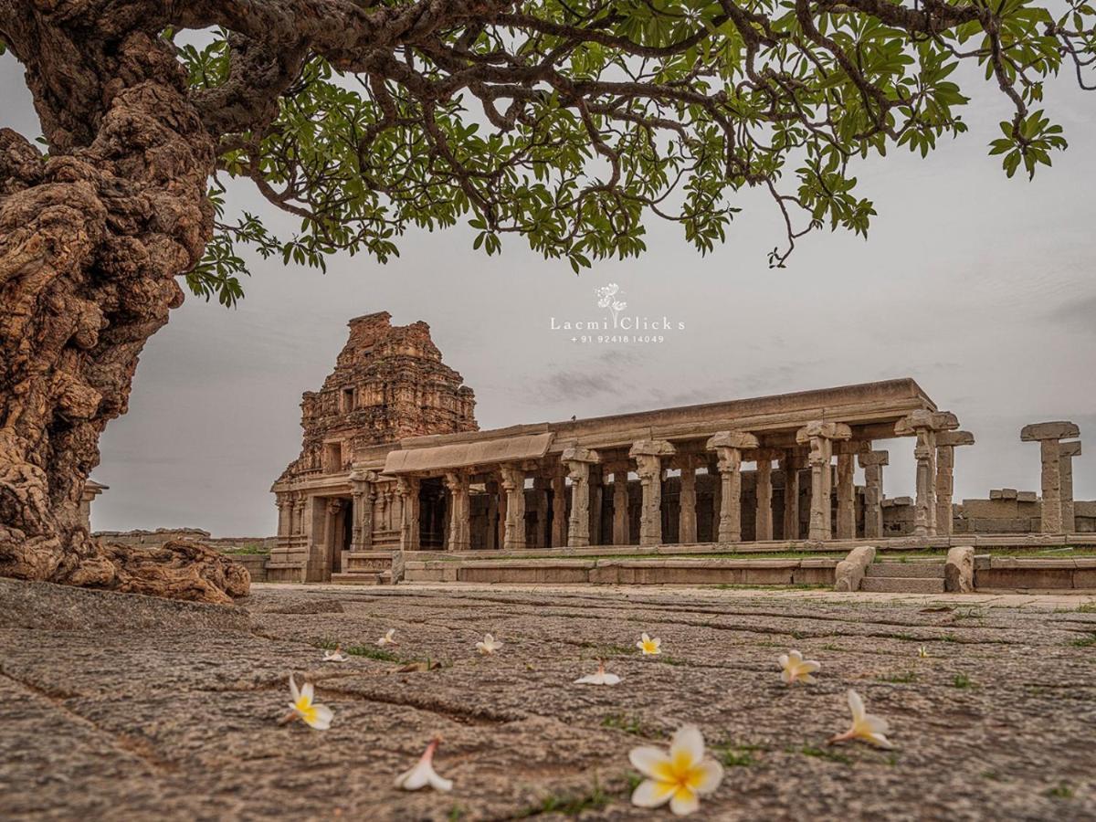 Temple View Guest House Hampi Exterior foto